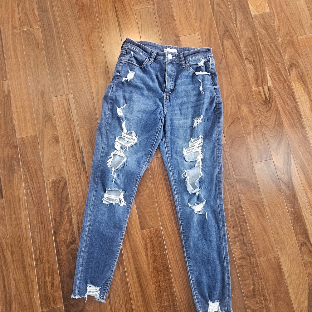 SO Junior's Curvy Denim Jeggings